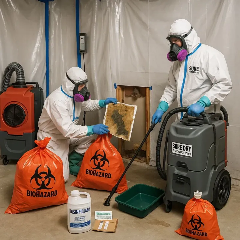 Contaminated Water Handling Protocols process in Winnetka, IL