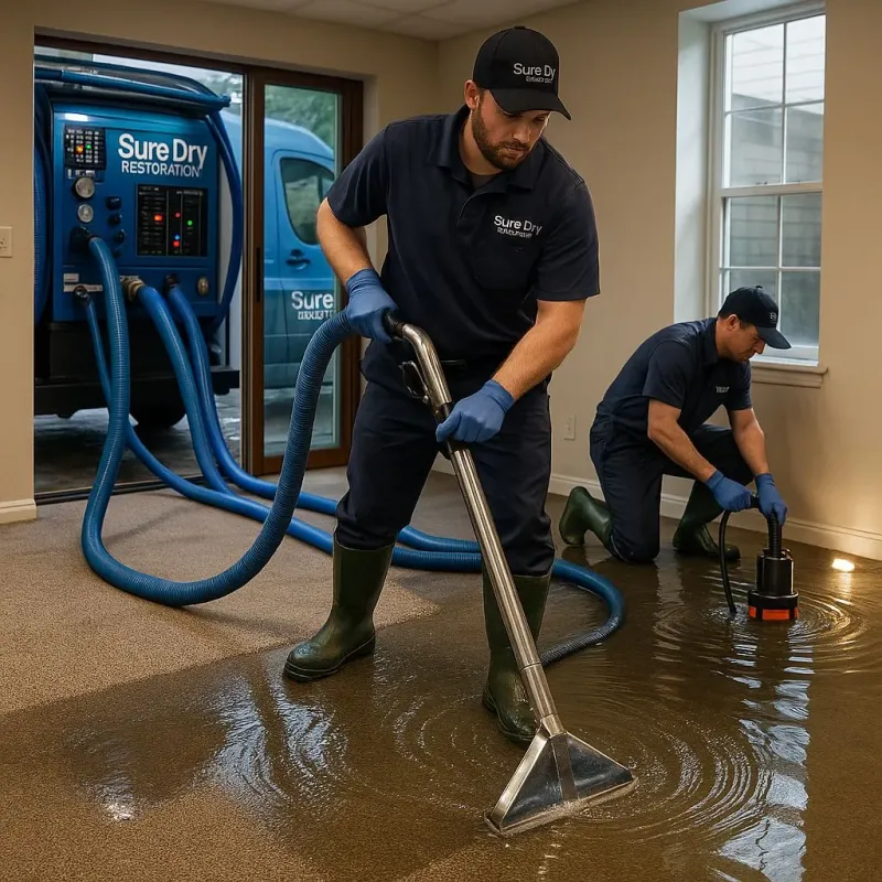 Water Extraction and Removal process in Winnetka, IL